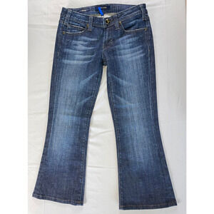 Vigoss Studio Nolita II Fit & Flare Flap Pocket Stretch Denim Jeans. Size 27 GUC